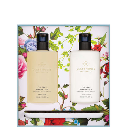 Glasshouse Fragrances I'll Take Manhattan Hand Lotion and Hand Wash Duo 450ml Gift Set