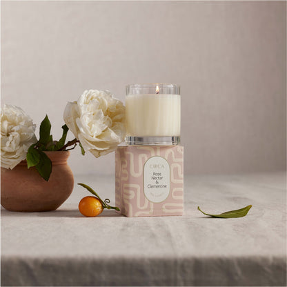 CIRCA Rose Nectar and Clementine Candle 60g