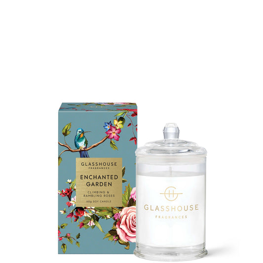 Glasshouse Fragrances Enchanted Garden Candle 60g