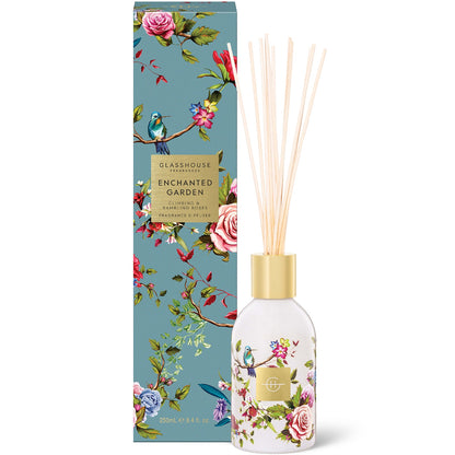 Glasshouse Fragrances Enchanted Garden Diffuser 250ml