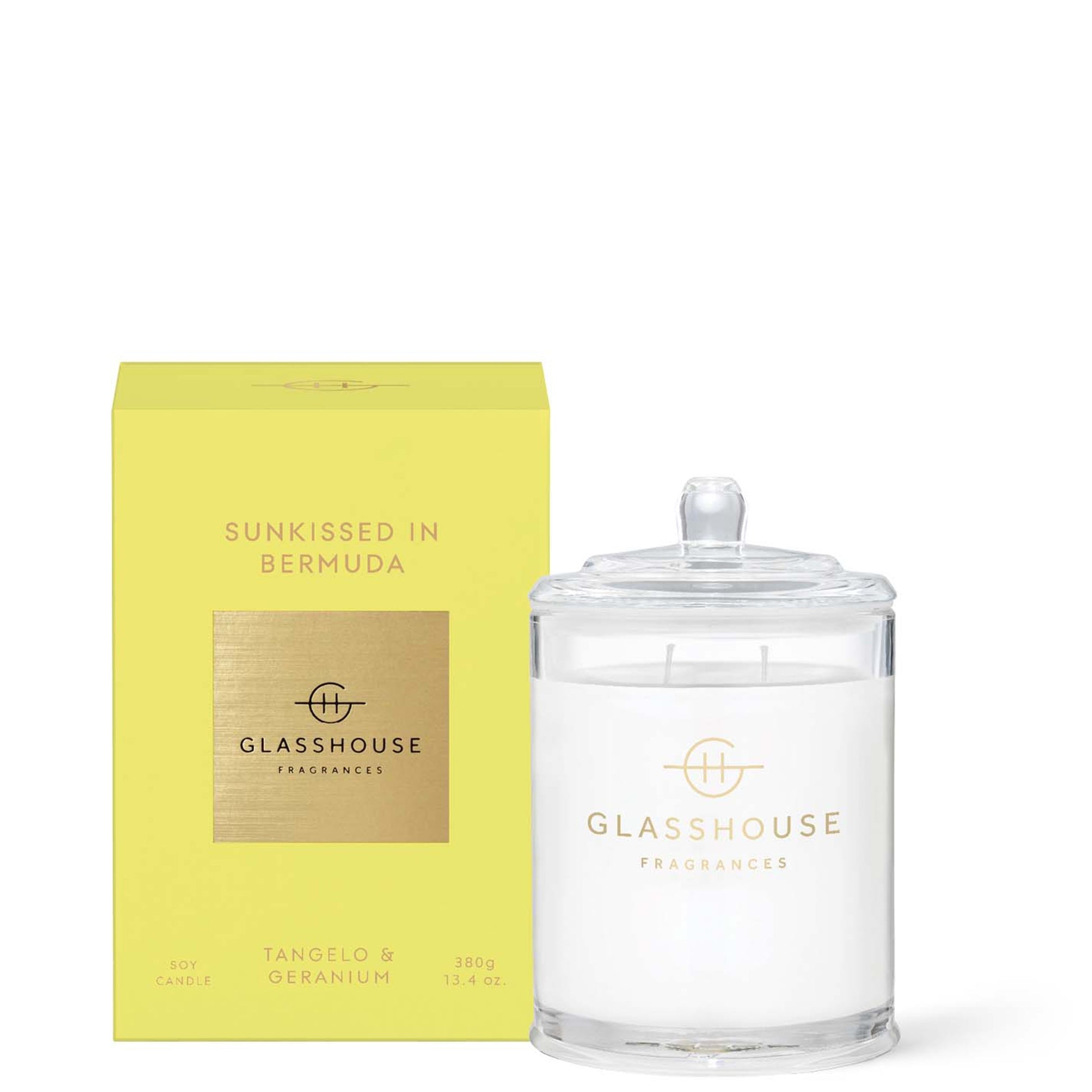 Glasshouse Fragrances Sunkissed in Bermuda Triple Scented Candle 380g