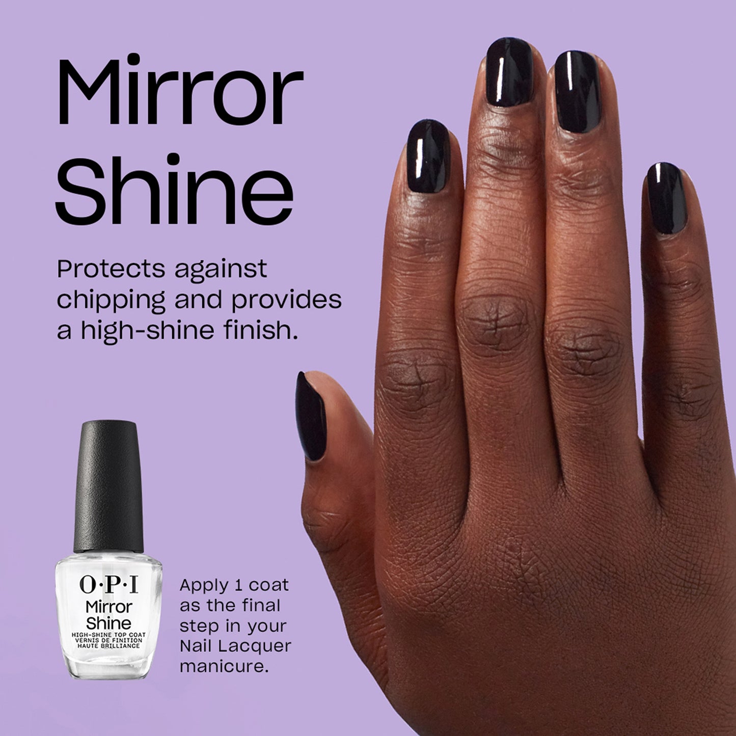 OPI Mirror Shine Top Coat 15ml