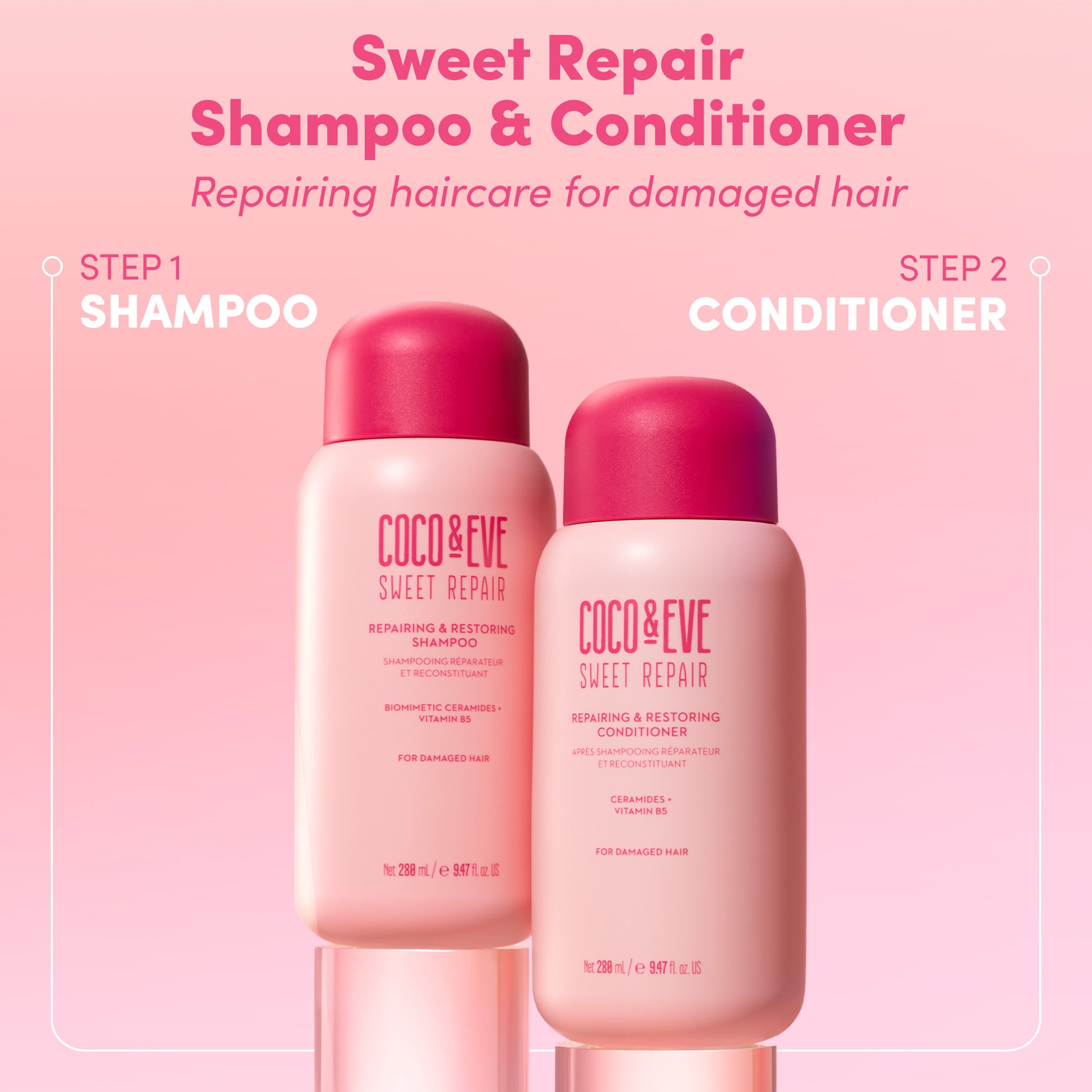 Coco & Eve Sweet Repair Shampoo and Conditioner Duo Kit