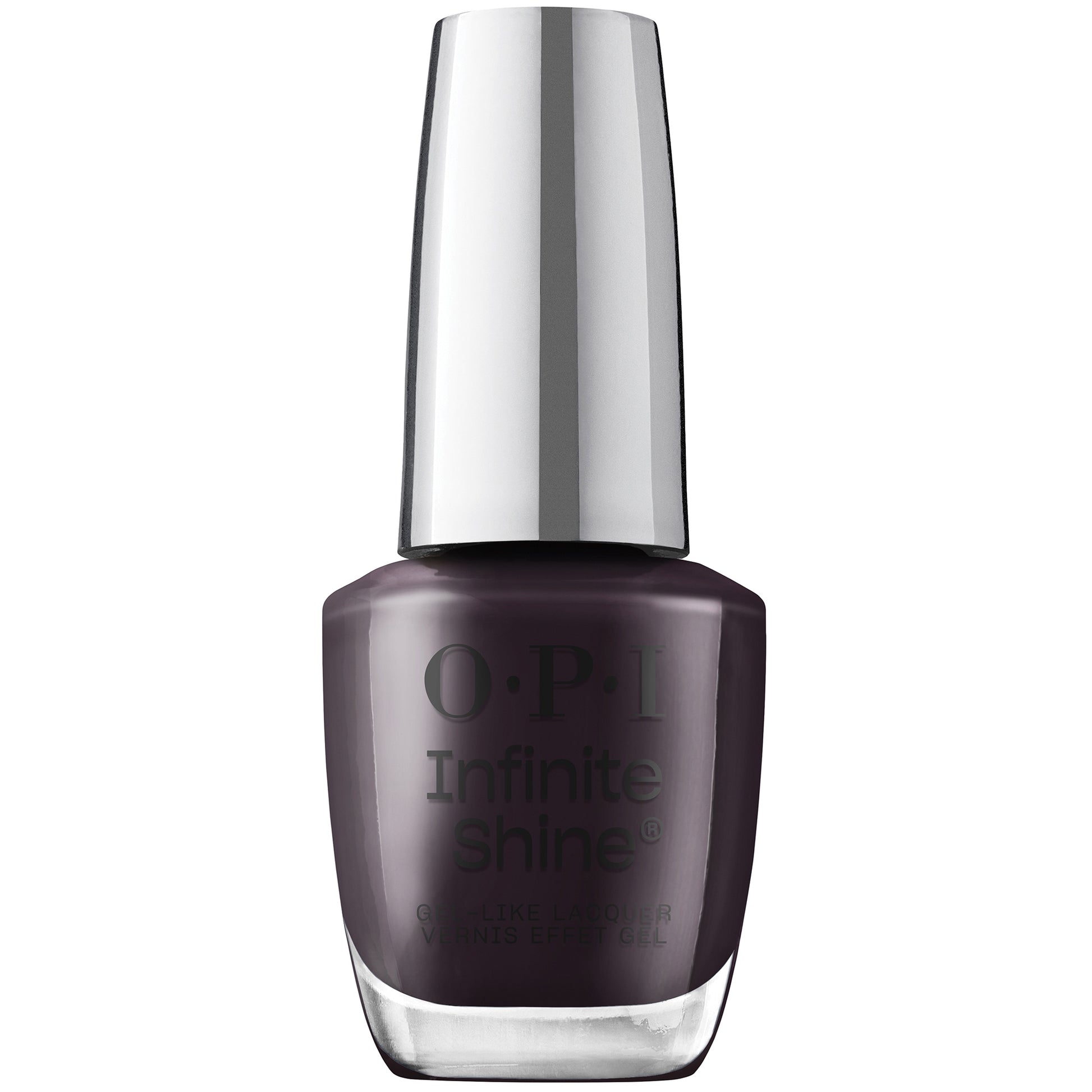 OPI Infinite Shine Long-Wear Gel-Like Purple Black Nail Polish - Lincoln Park After Dark 15ml