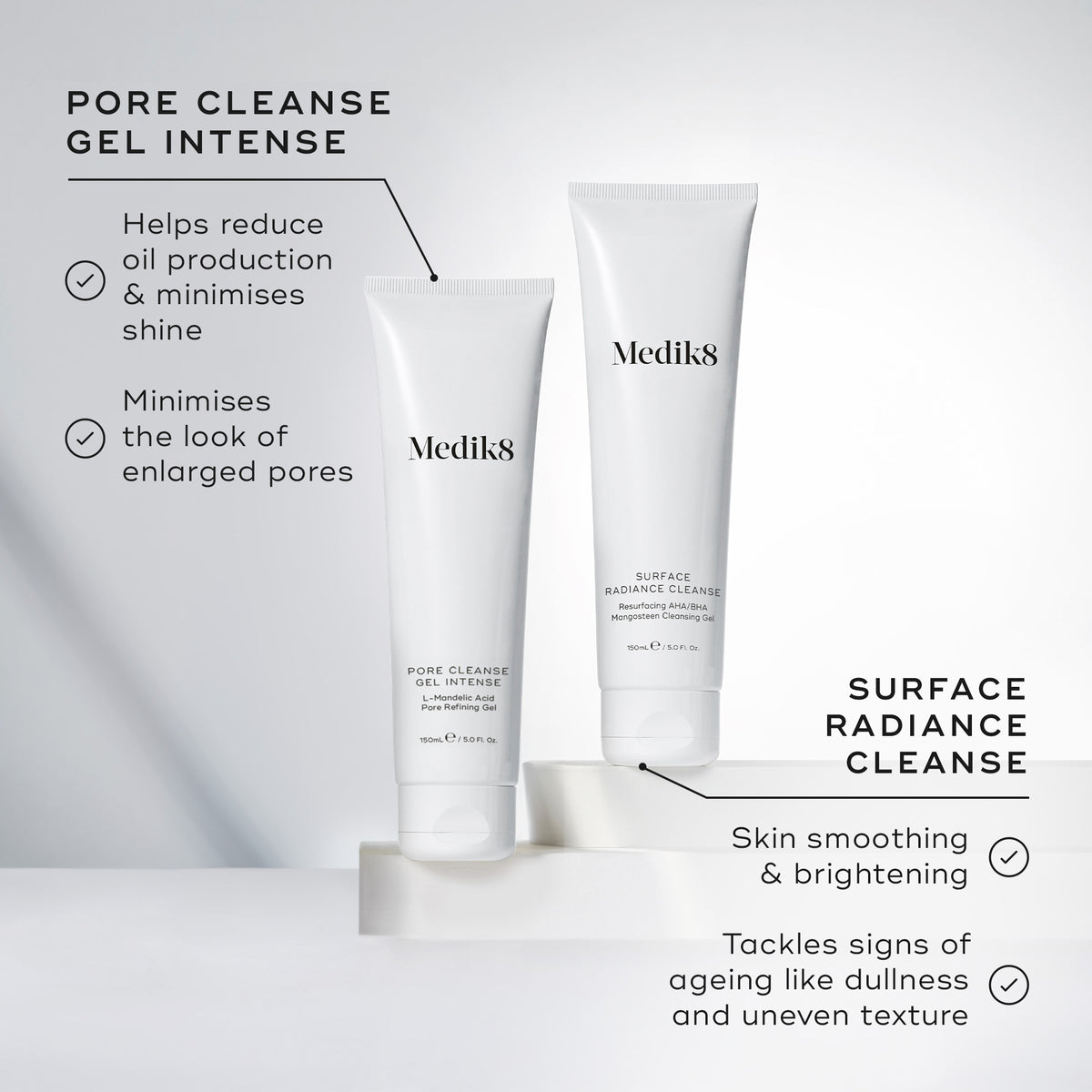 Medik8 Pore Cleanse Gel Intense 150ml - Pairing