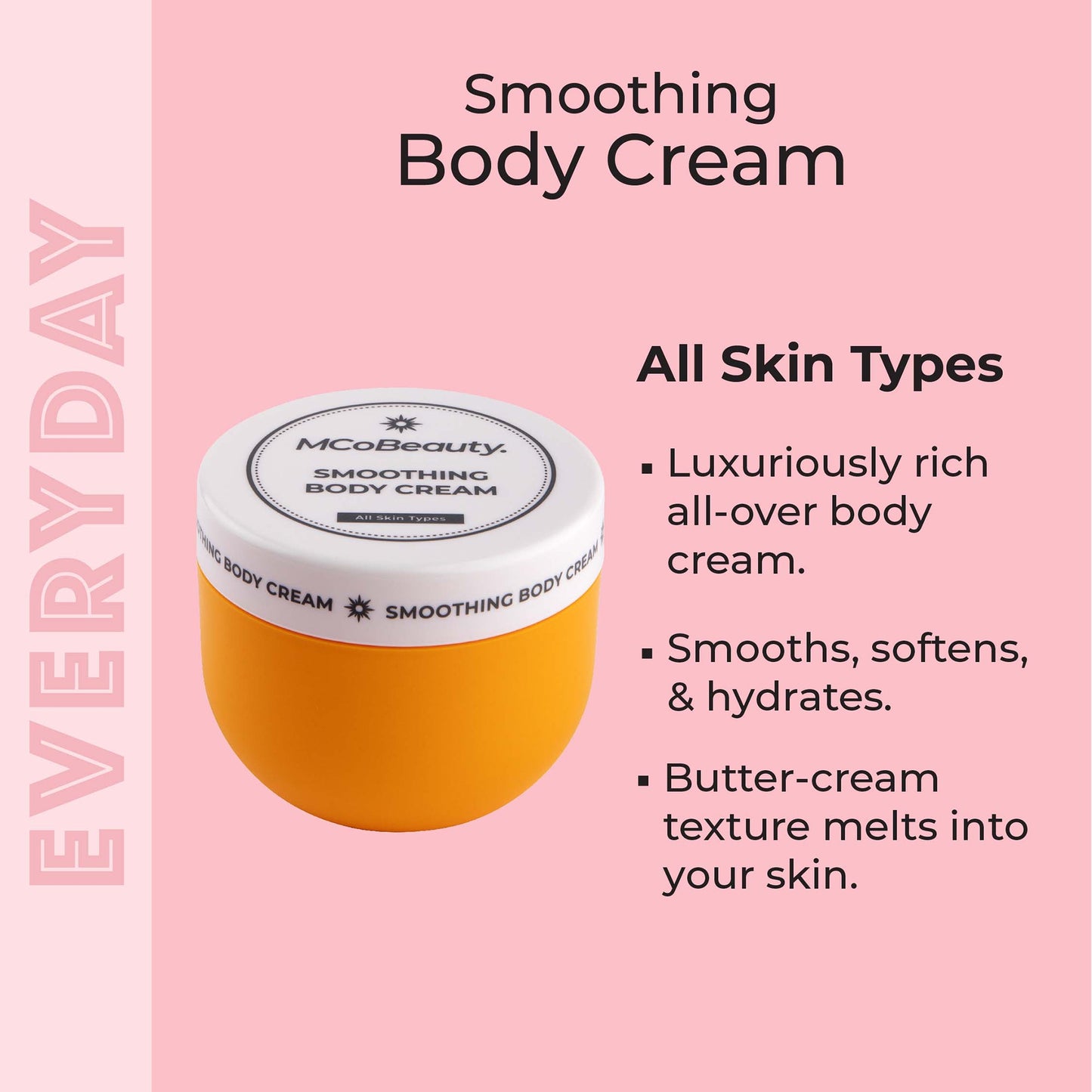 MCoBeauty Everyday - Smoothing Body Cream 240ml