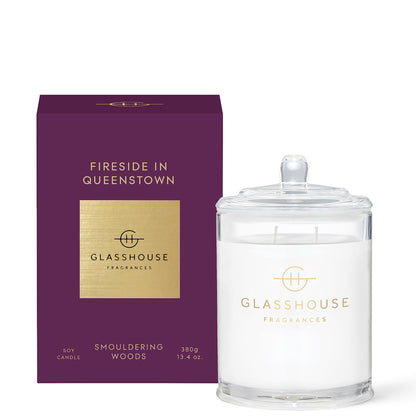 Glasshouse Fragrances Fireside in Queenstown Candle 380g