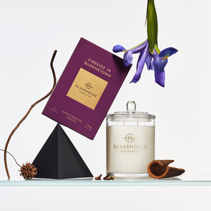 Glasshouse Fragrances Fireside in Queenstown Candle 380g