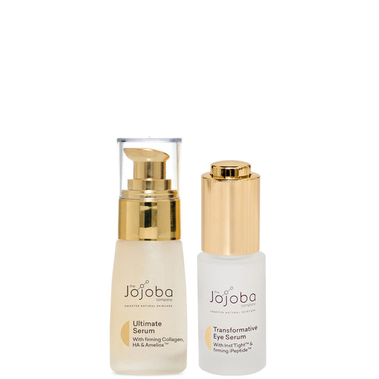 The Jojoba Company Face and Eye Serum Duo