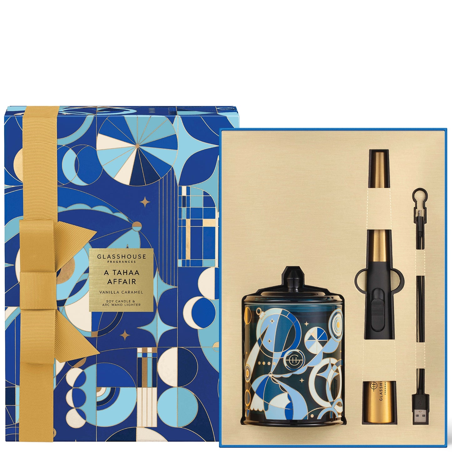 Glasshouse Fragrances Christmas Candle Gift Set - A Tahaa Affair