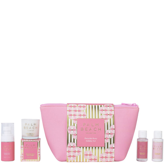 Palm Beach Collection Pistachio Rose Holiday Set