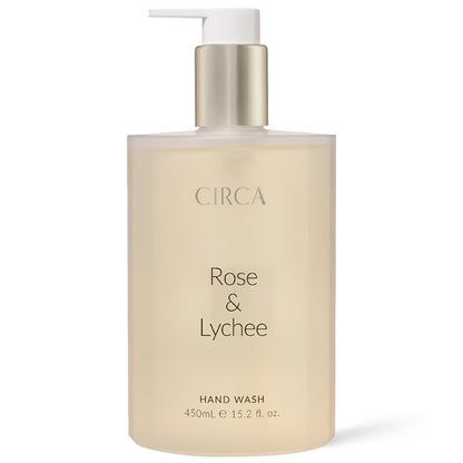 CIRCA Rose & Lychee Hand Wash 450ml