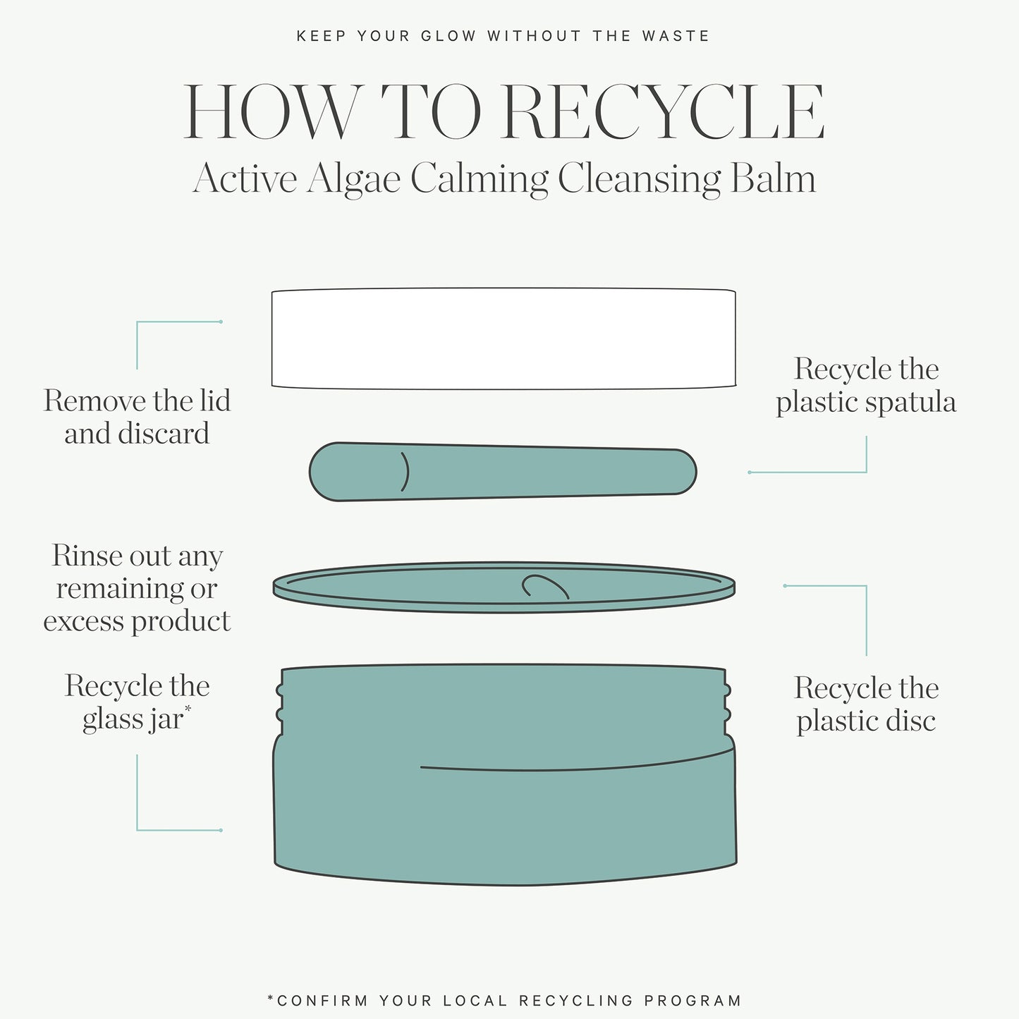 Kora Organics Active Algae Calming Cleansing Balm 30ml