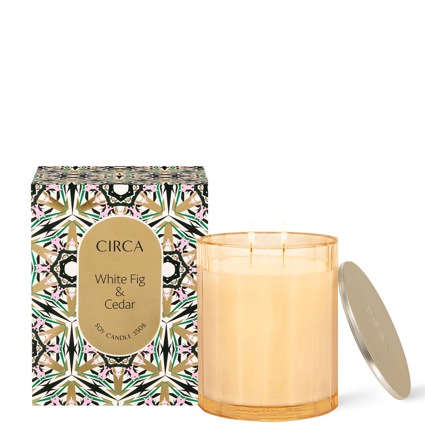 CIRCA Christmas Candle - White Fig & Cedar 350g