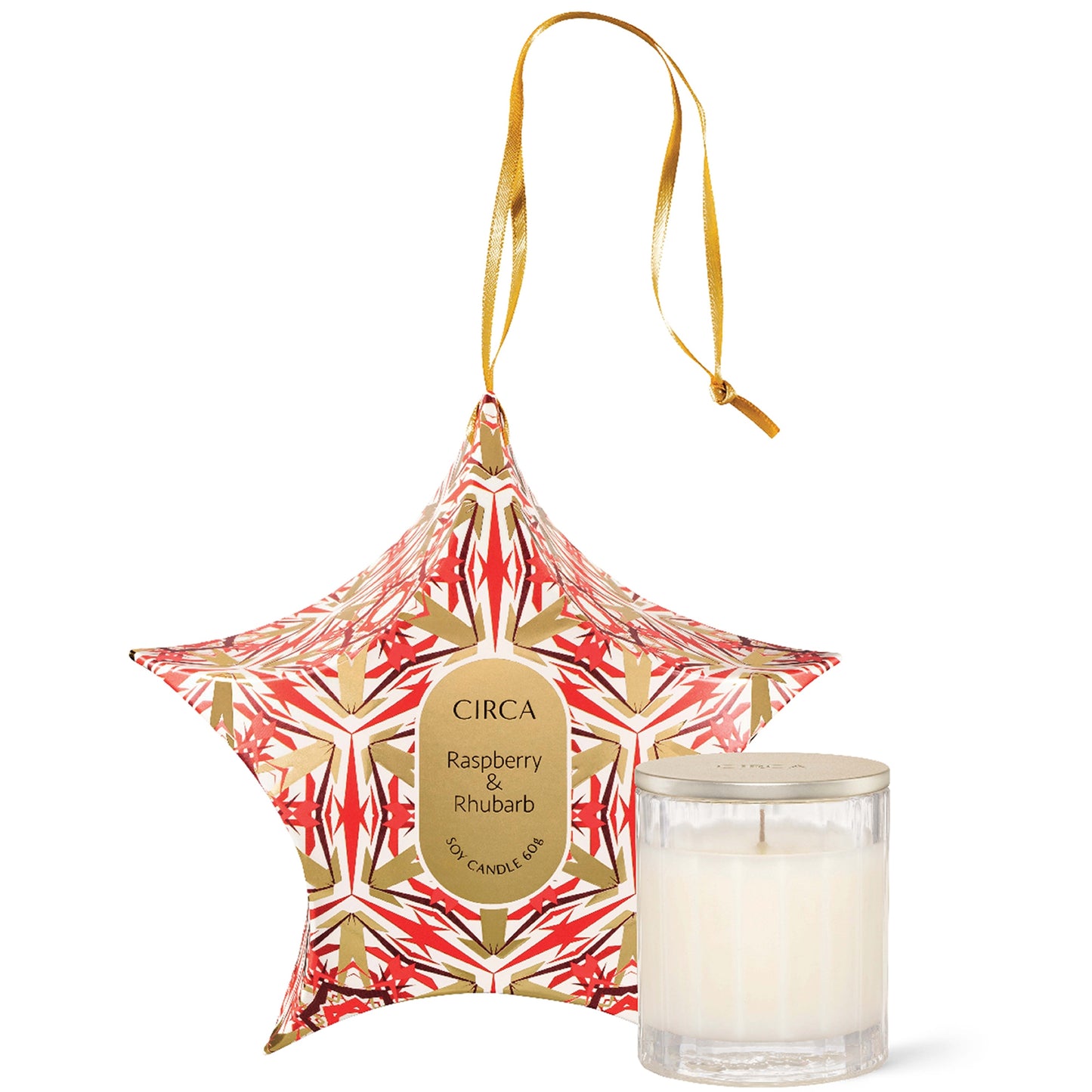 CIRCA Christmas Candle - Raspberry & Rhubarb 60g