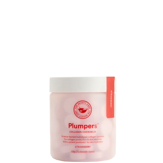 The Beauty Chef PLUMPERS Collagen Chewables Strawberry 90g