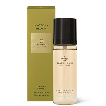 Glasshouse Fragrances Kyoto in Bloom Hair & Body Mist 100ml