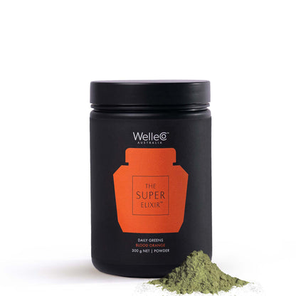 WelleCo The Super Elixir Blood Orange 300g Refill Jar