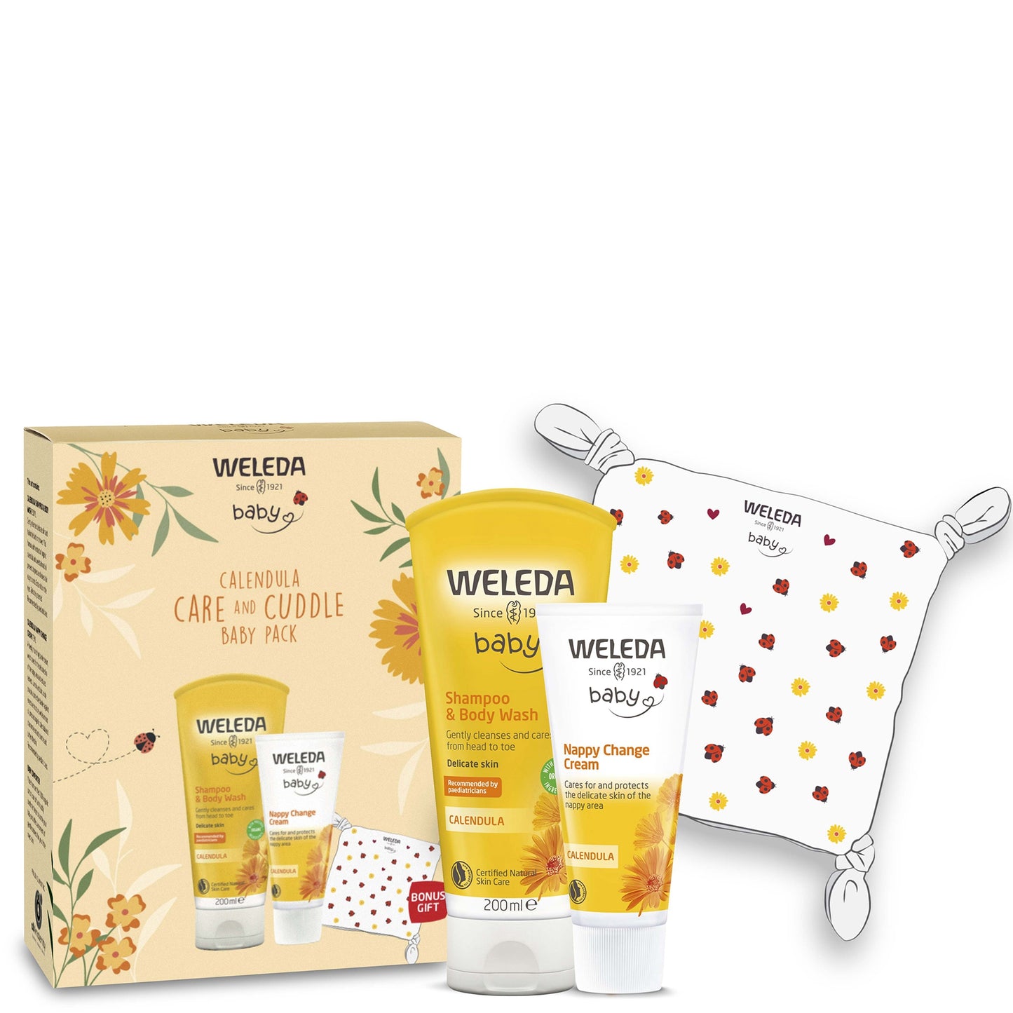 Weleda Calendula Care and Cuddle Baby Pack