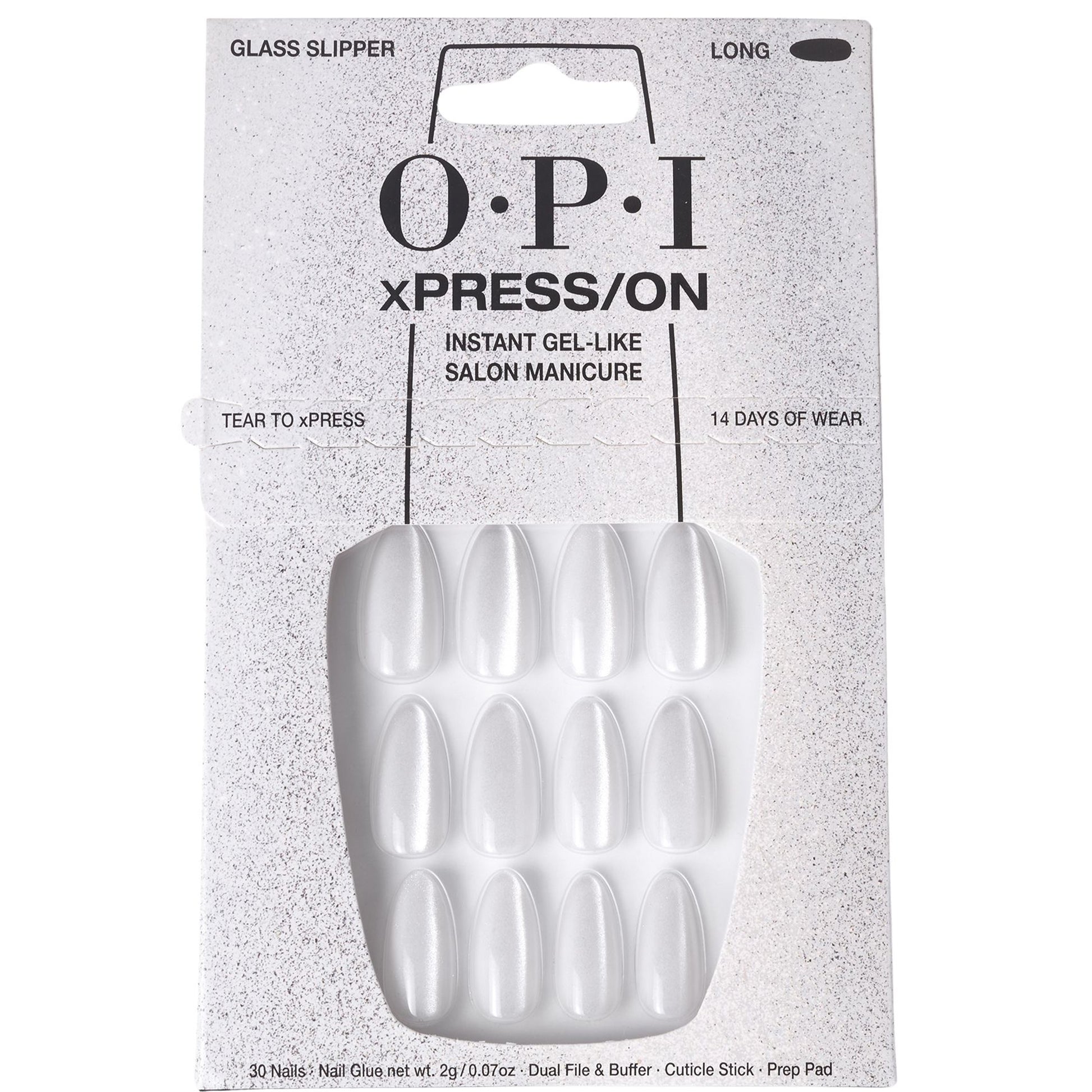 OPI xPRESS/ON - Glass SlipperPress On Nails Gel-Like Salon Manicure