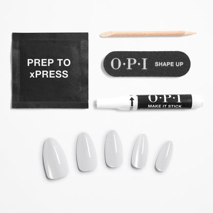 OPI xPRESS/ON - Glass SlipperPress On Nails Gel-Like Salon Manicure