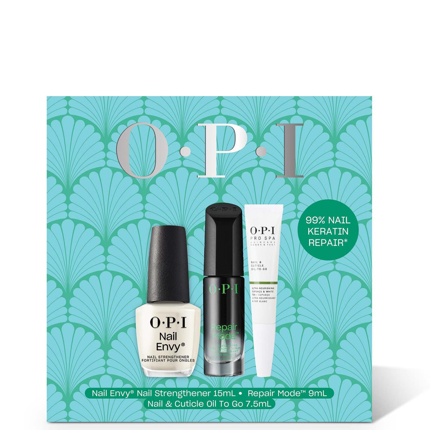 OPI Treatment Dream Rou-Team Gift Set - Nail Envy Nail Strengthener Repair Mode and Nail and Cuticle Oil To Go