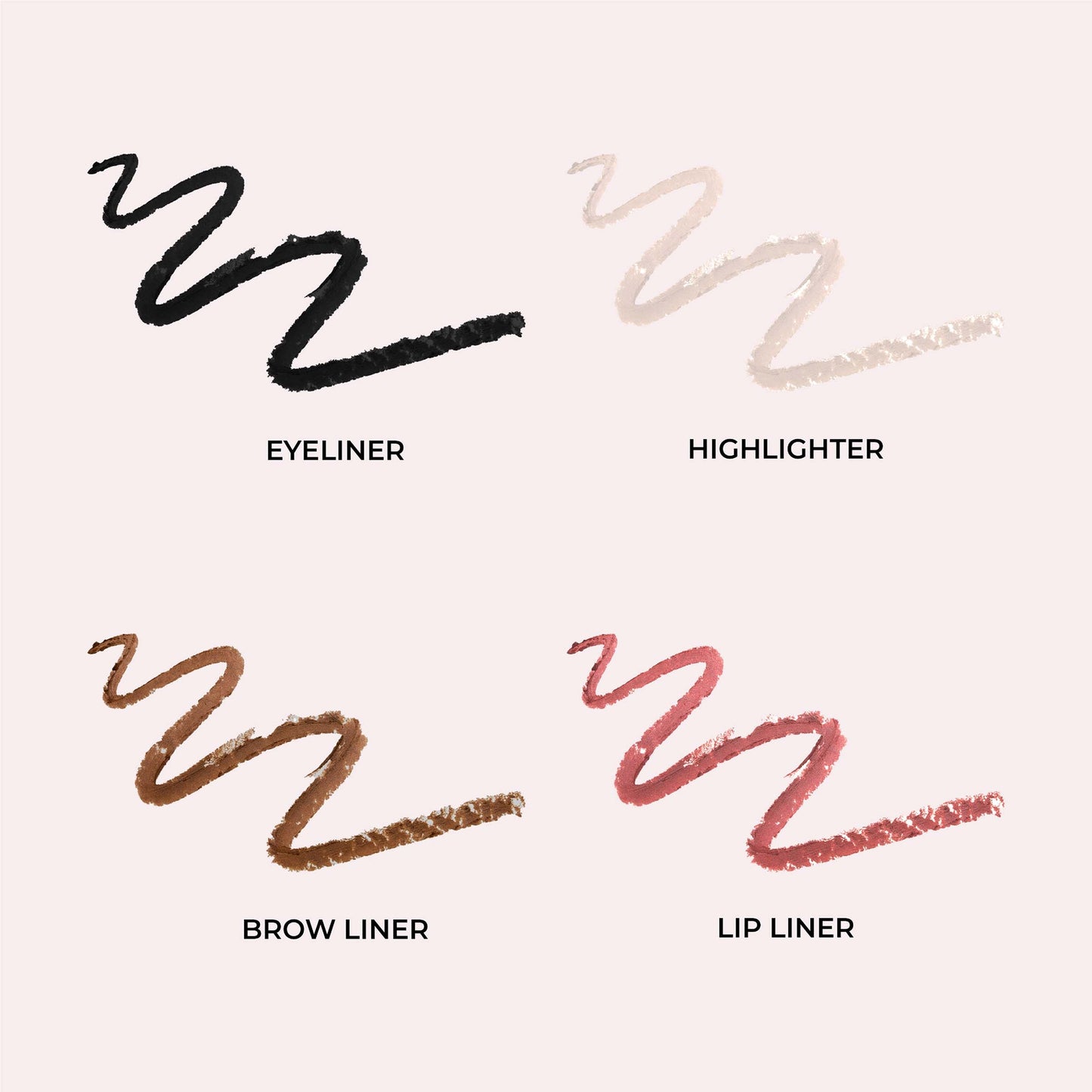 MCoBeauty Super Pen 4-in-1 Liner 4x 0.1g