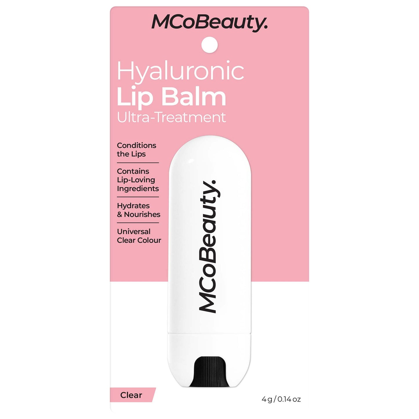 MCoBeauty Hyaluronic Ultra-Treatment Lip Balm 4g - Clear