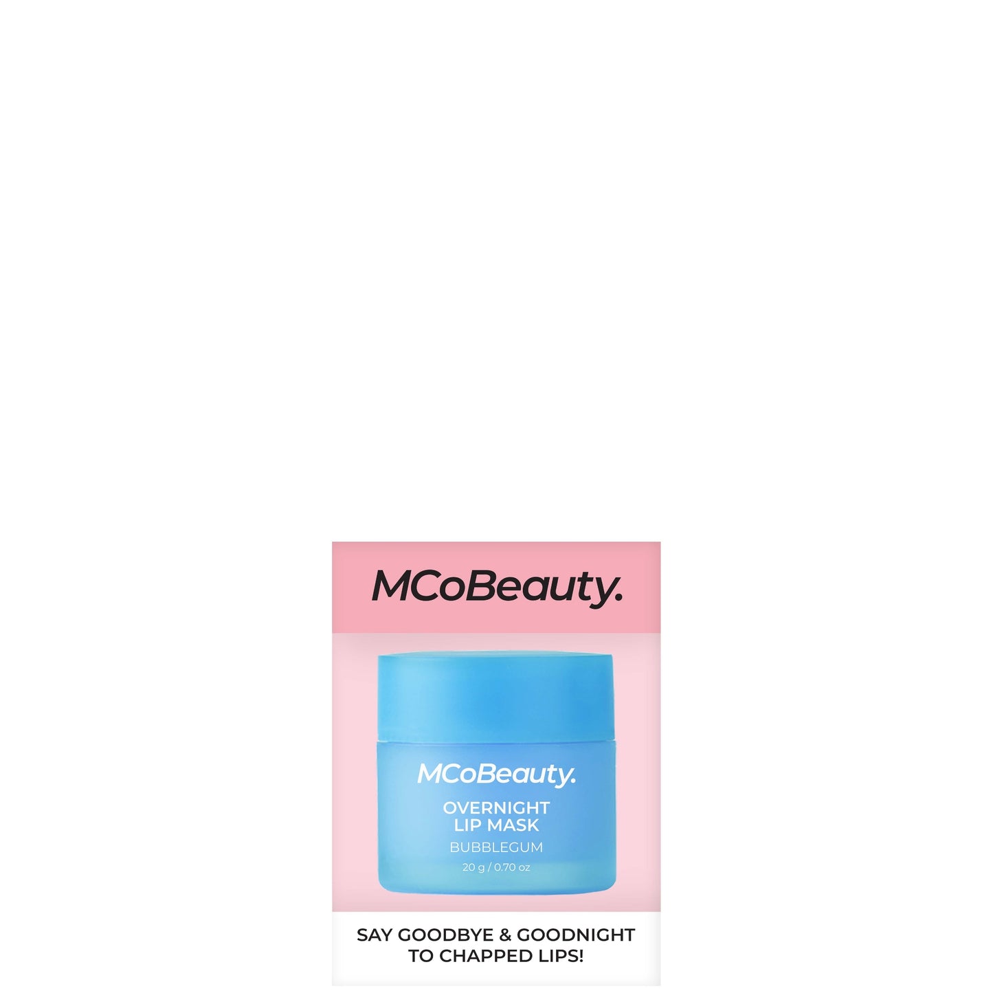 MCoBeauty Overnight Lip Mask 20g - Bubble Gum