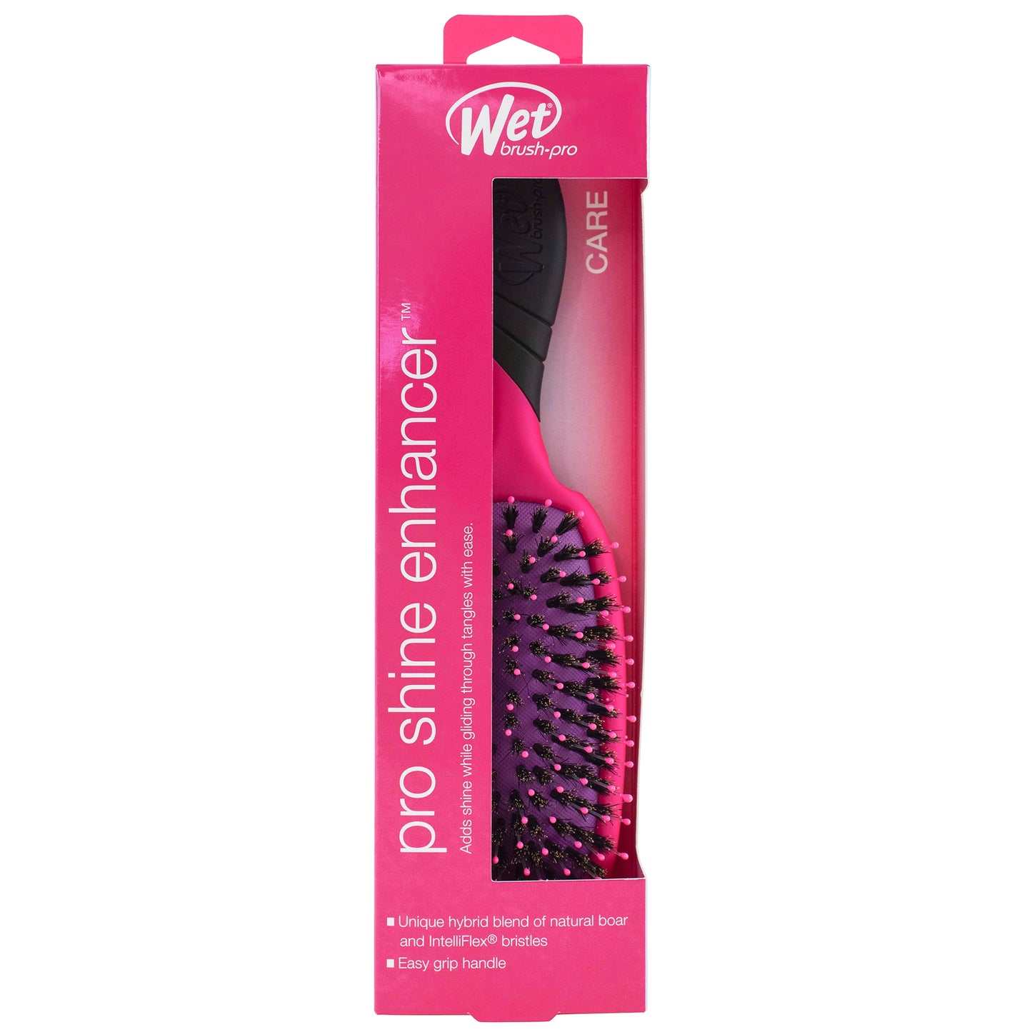 WetBrush Pro Shine Enhancer Boar Bristle - Pink