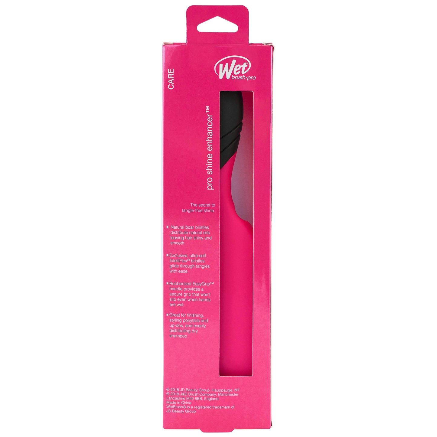 WetBrush Pro Shine Enhancer Boar Bristle - Pink