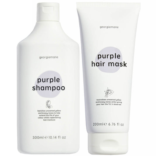 georgiemane Purple for Blonde Duo