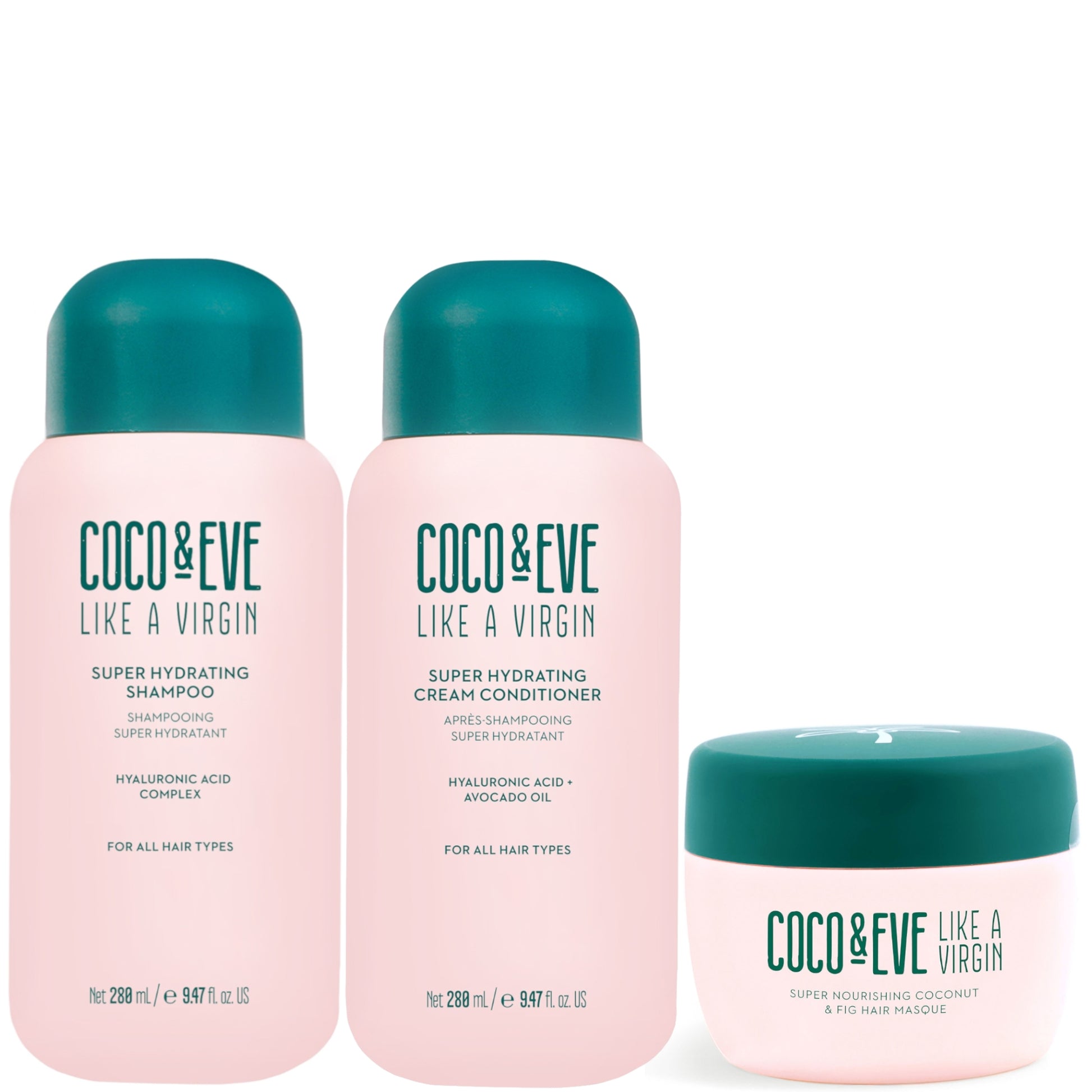 Coco & Eve Like a Virgin Hydrating Routine Bundle