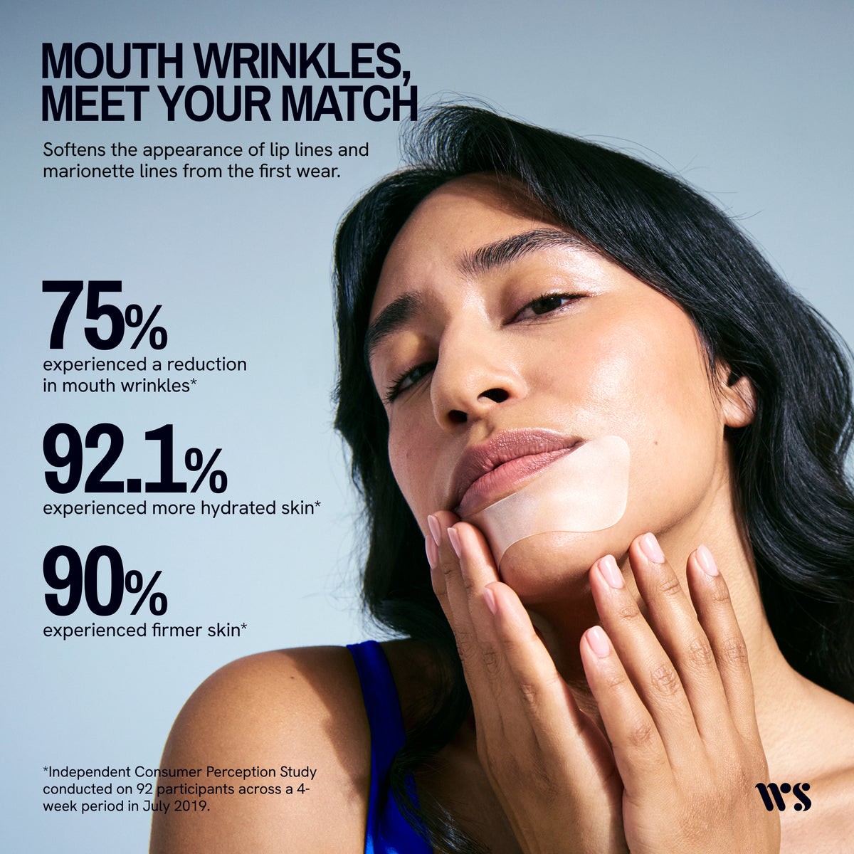 Wrinkles Schminkles Mouth and Lip Wrinkle Patch - 1 Patch