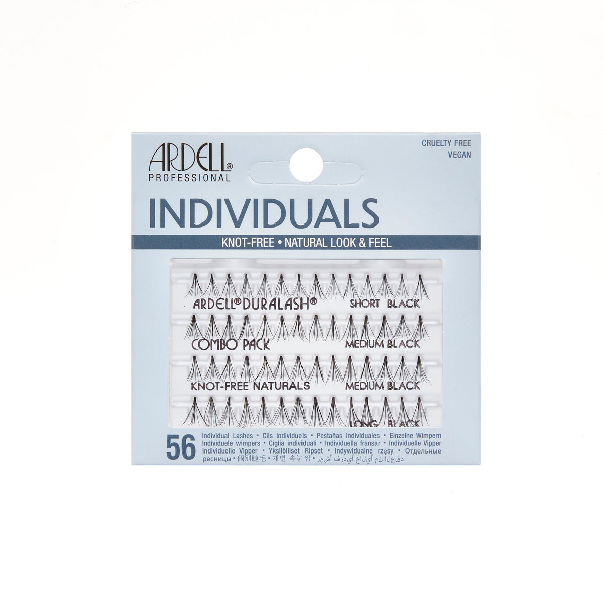 Ardell Individual Naturals Knot-Free - Combo Black