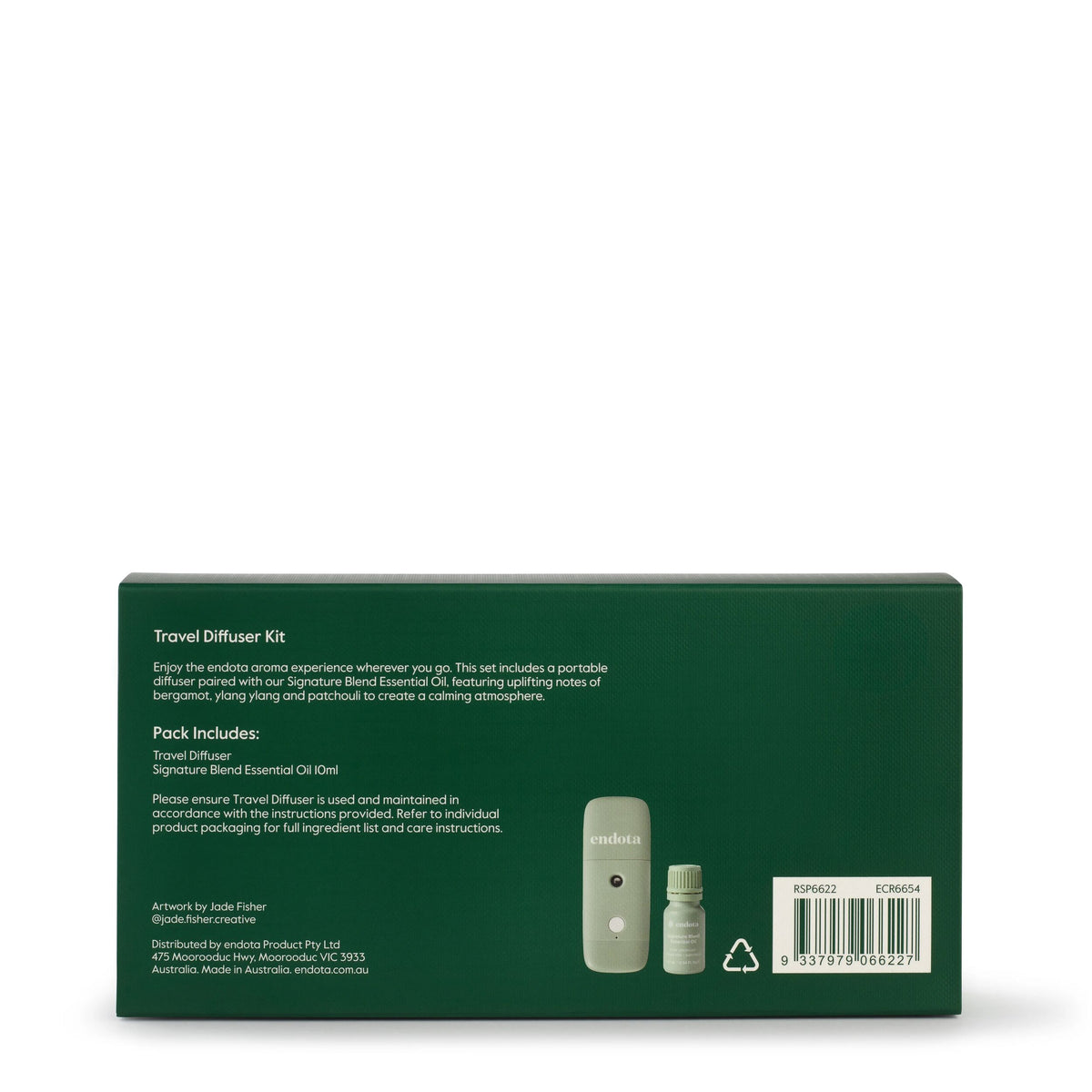 endota Travel Diffuser & Signature Blend Oil Kit - Limited Edition