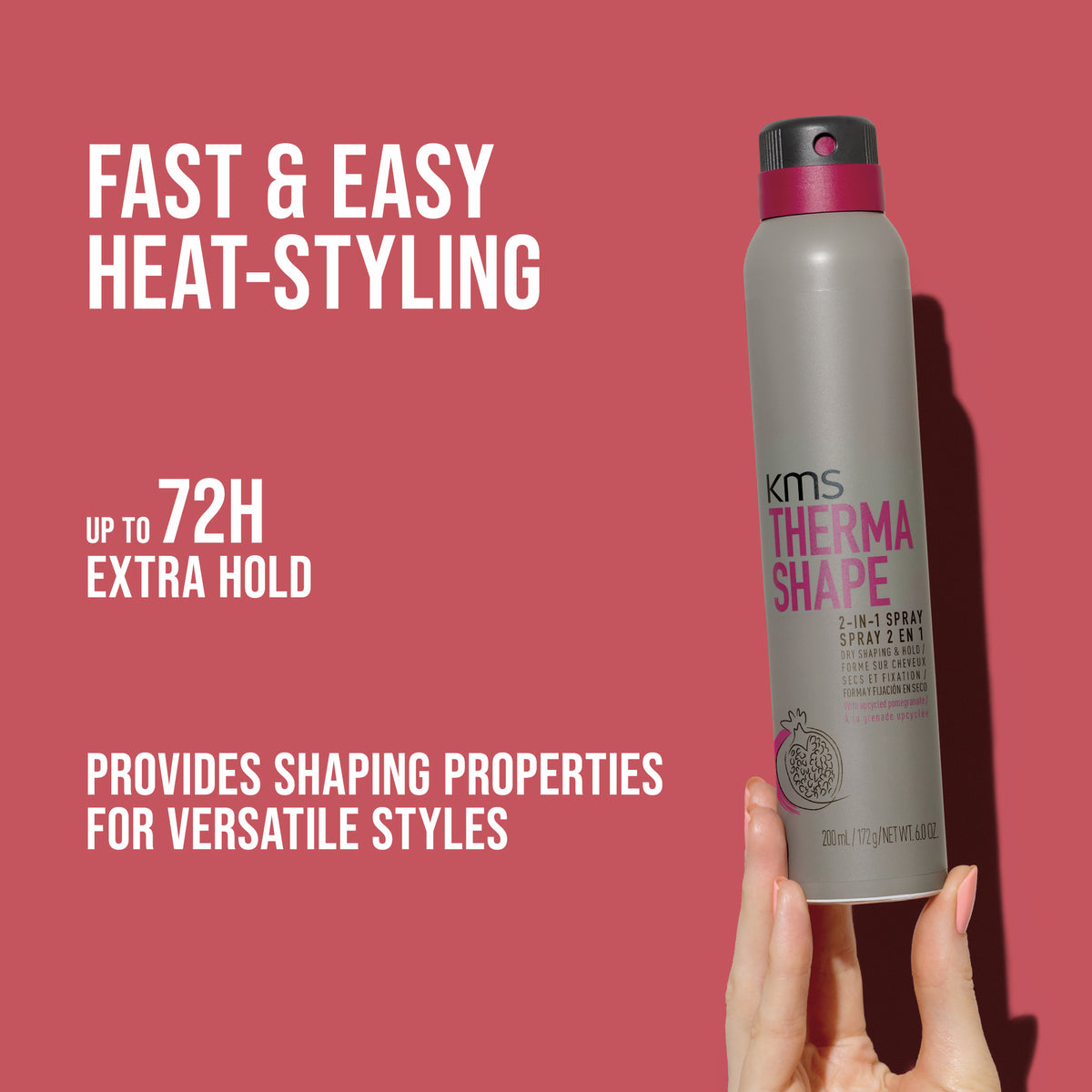 KMS Thermashape 2-In-1 Spray 200ml