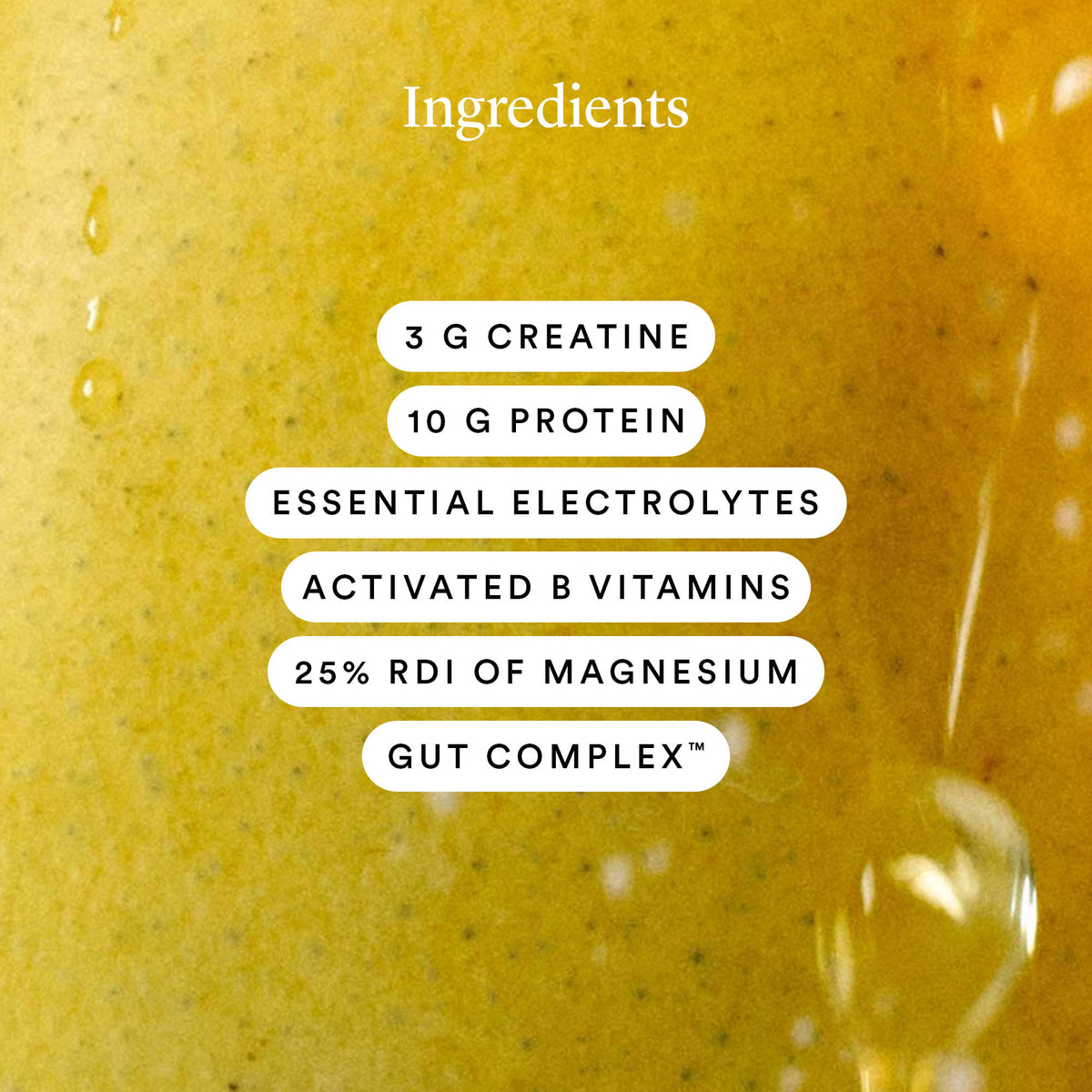 The Beauty Chef Body Electric - Tropical 300g - key ingredients