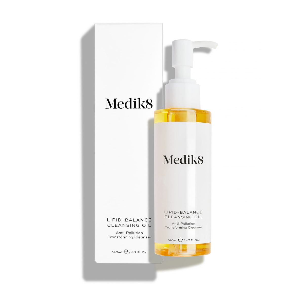 Medik8 Lipid - Balance Cleansing Oil 140ml - Product and Carton