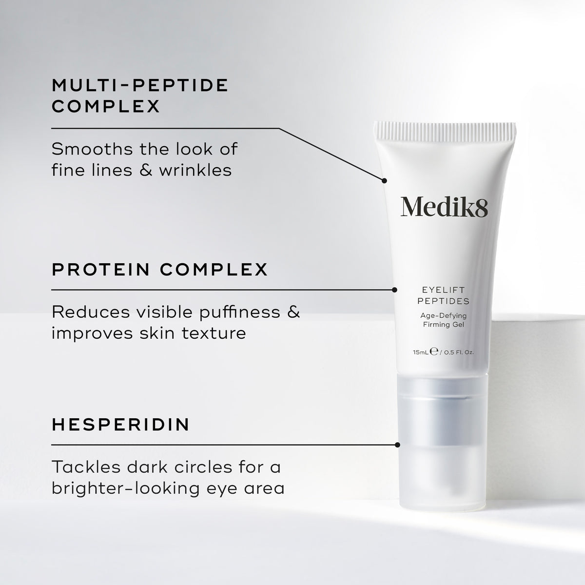 Medik8 Eyelift Peptides 15ml - Ingredients