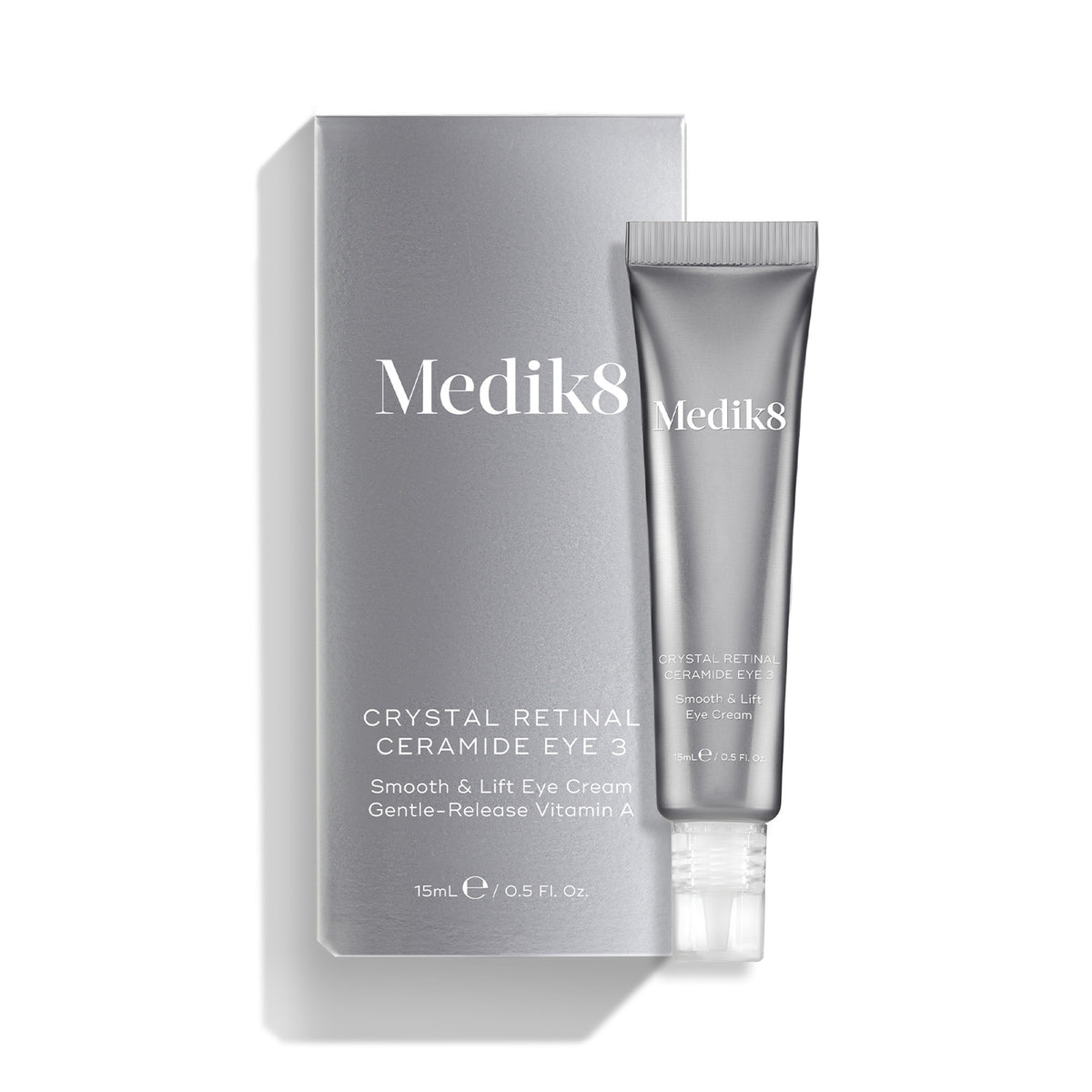Medik8 Crystal Retinal Ceramide Eye 3 15ml - Strength 3 Product and Carton