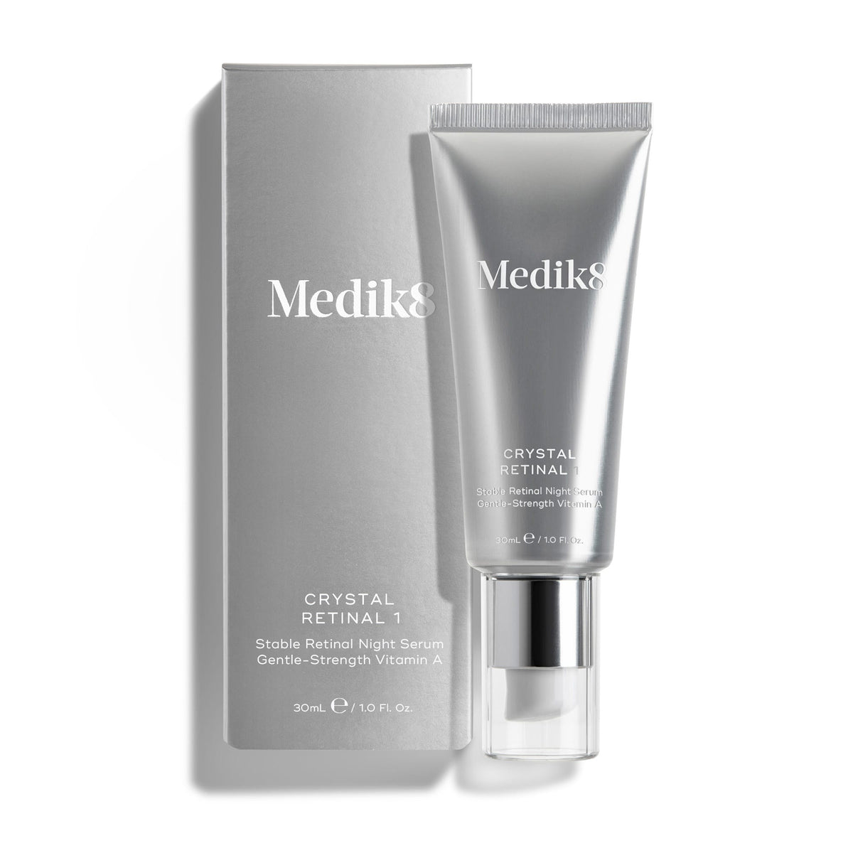 Medik8 Crystal Retinal 1 30ml - Product and Carton