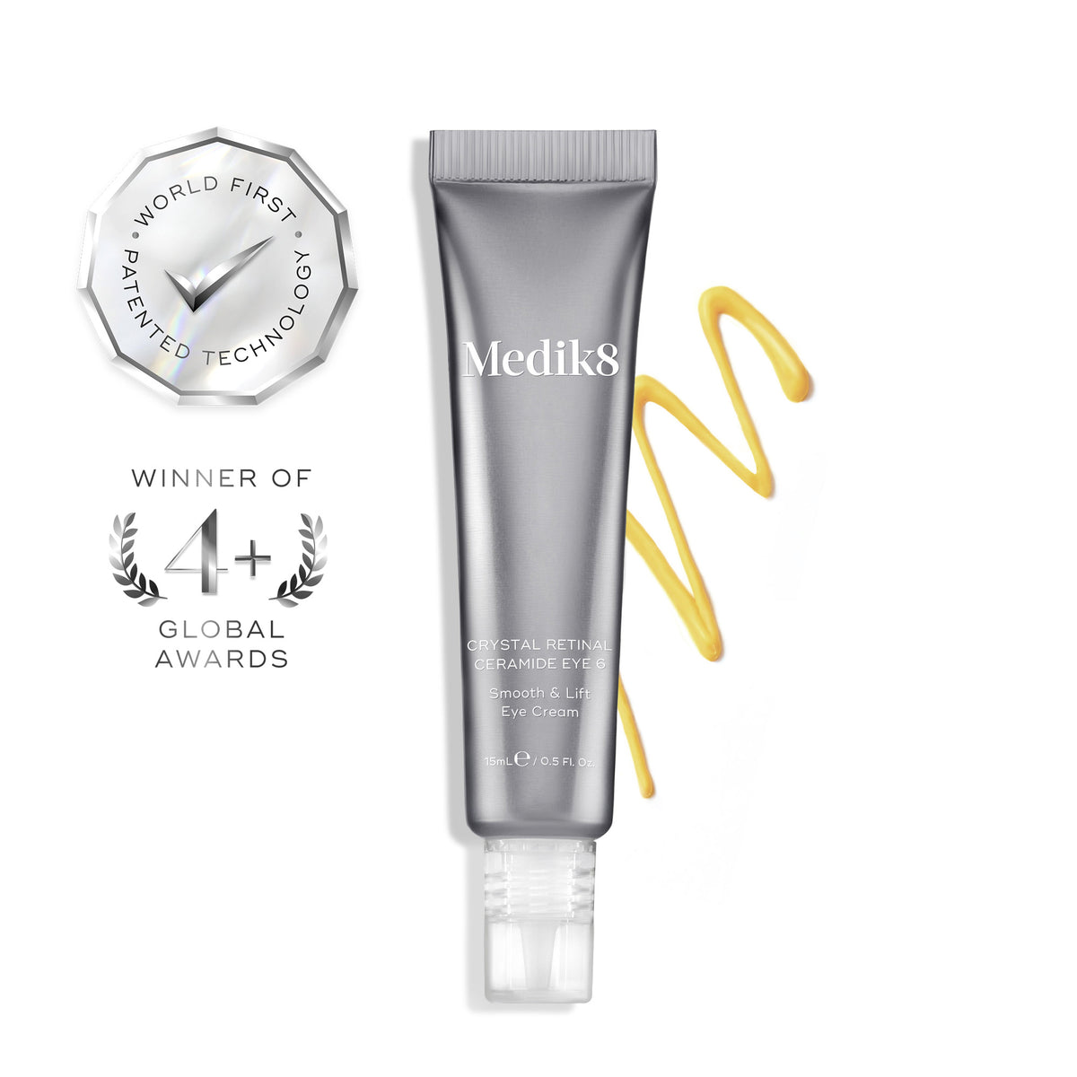 Medik8 Crystal Retinal Ceramide Eye 6 15ml - Crystal Retinal 6 Packshot