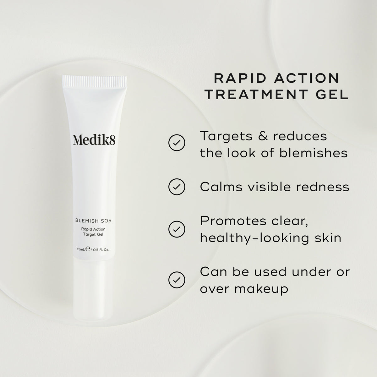 Medik8 Blemish SOS Treatment 15ml - Benefits