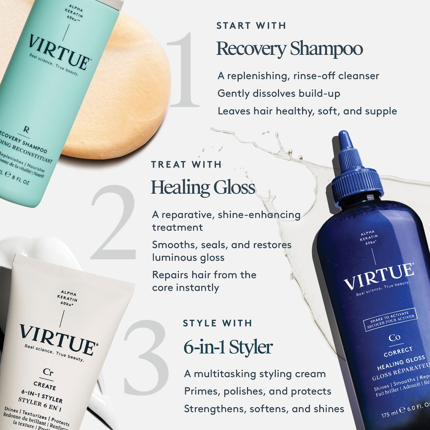 Virtue Correct Healing Gloss 175ml