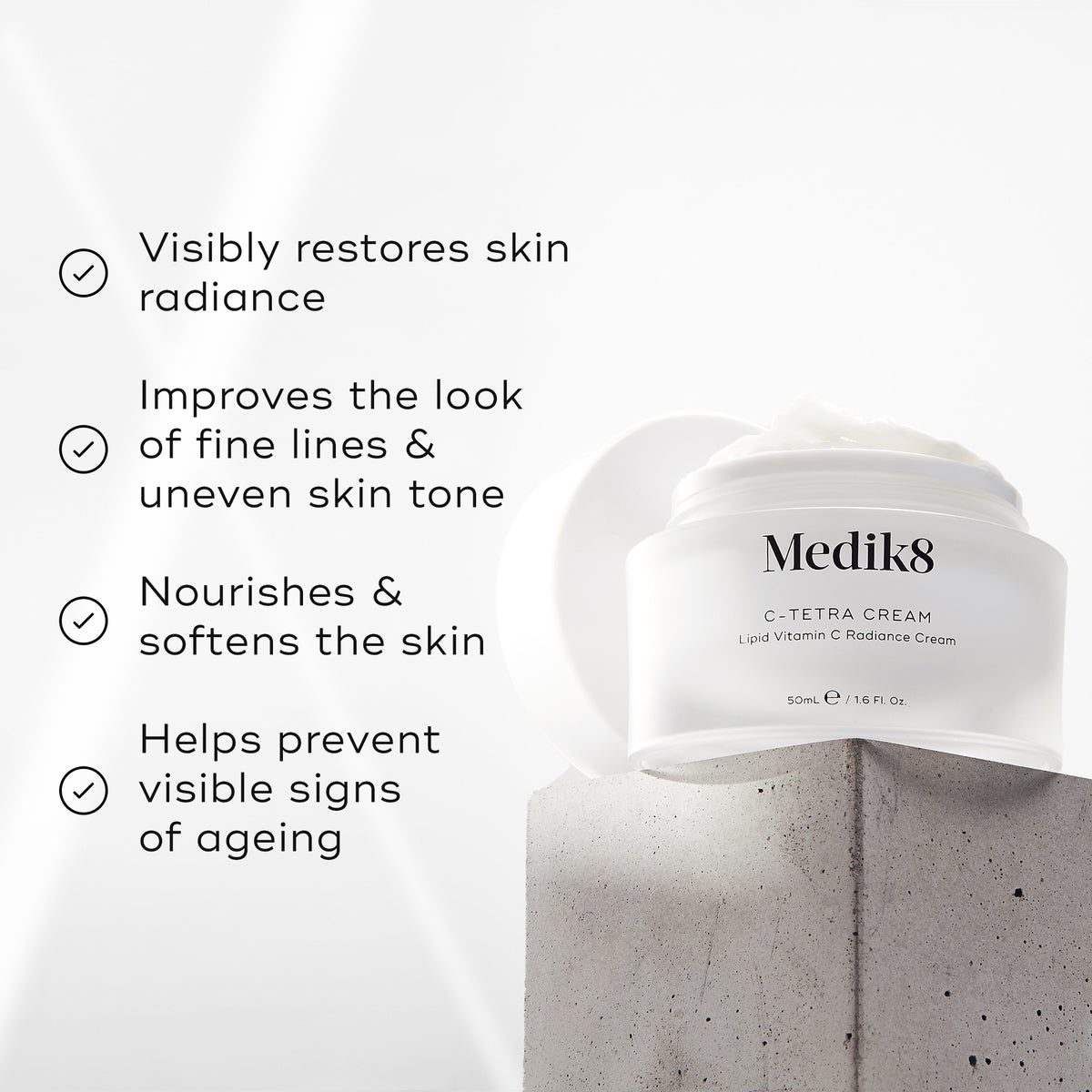 Medik8 C-Tetra Cream 50ml - Benefits