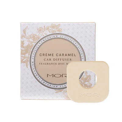 MOR Emporium Classics Creme Caramel Car Diffuser - Fragrance Disc Refill