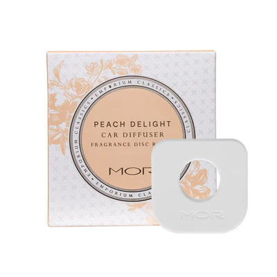 MOR Emporium Classics Peach Delight Car Diffuser - Fragrance Disc Refill