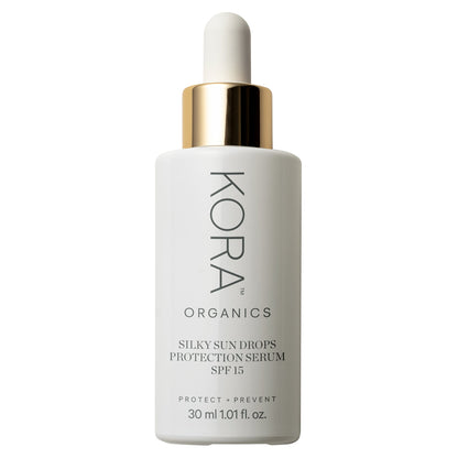 KORA Organics Silky Sun Drops Protection Serum SPF 15 30ml