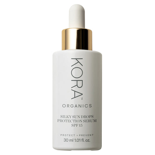KORA Organics Silky Sun Drops Protection Serum SPF 15 30ml